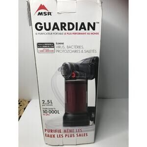 New Rapid MSR Guardian Water Purifier Treats 10,000 L 2,5L